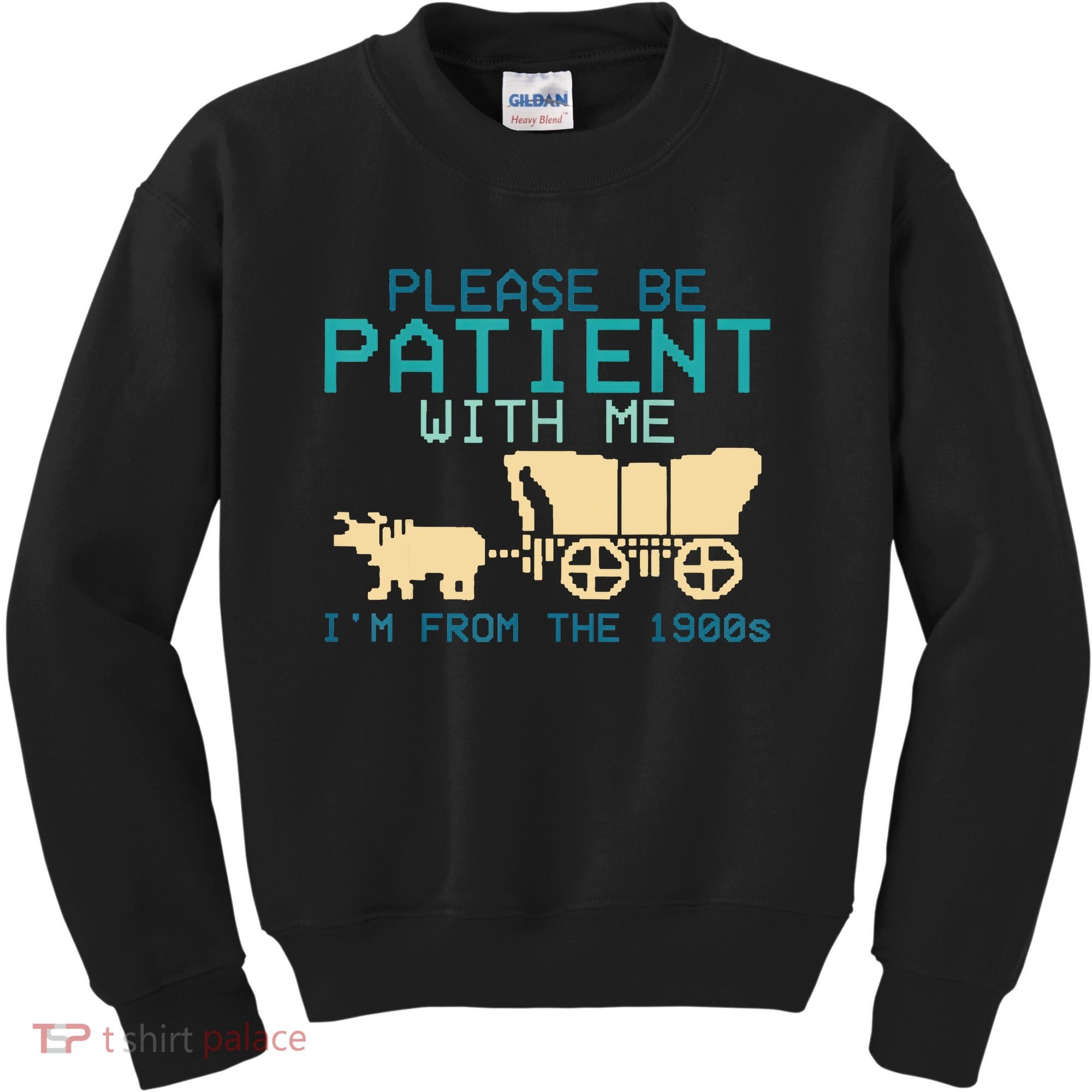 Funny Please Be Patient With Me IM From The 1900s Kids Sweatshirt