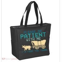 Funny Please Be Patient With Me IM From The 1900s Tote Bag thumb 2