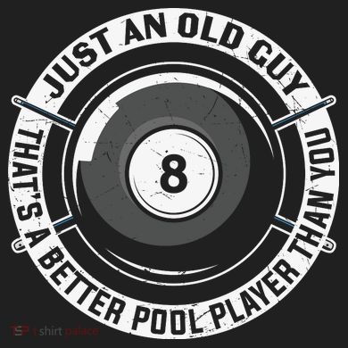 Funny Pool Billiards Gift Comfort Colors T-Shirt