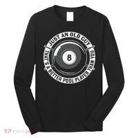 Funny Pool Billiards Gift Long Sleeve Shirt thumb 0
