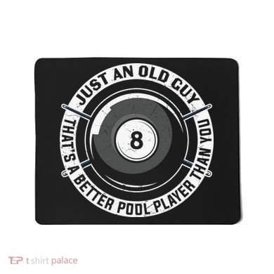 Funny Pool Billiards Gift Mousepad