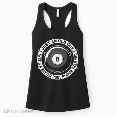 Funny Pool Billiards Gift Women's Tank Top
