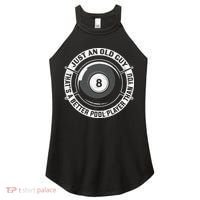 Funny Pool Billiards Gift Women's Perfect Tri Rocker Tank thumb 0