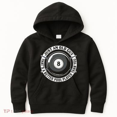 Funny Pool Billiards Gift Kids Hoodie