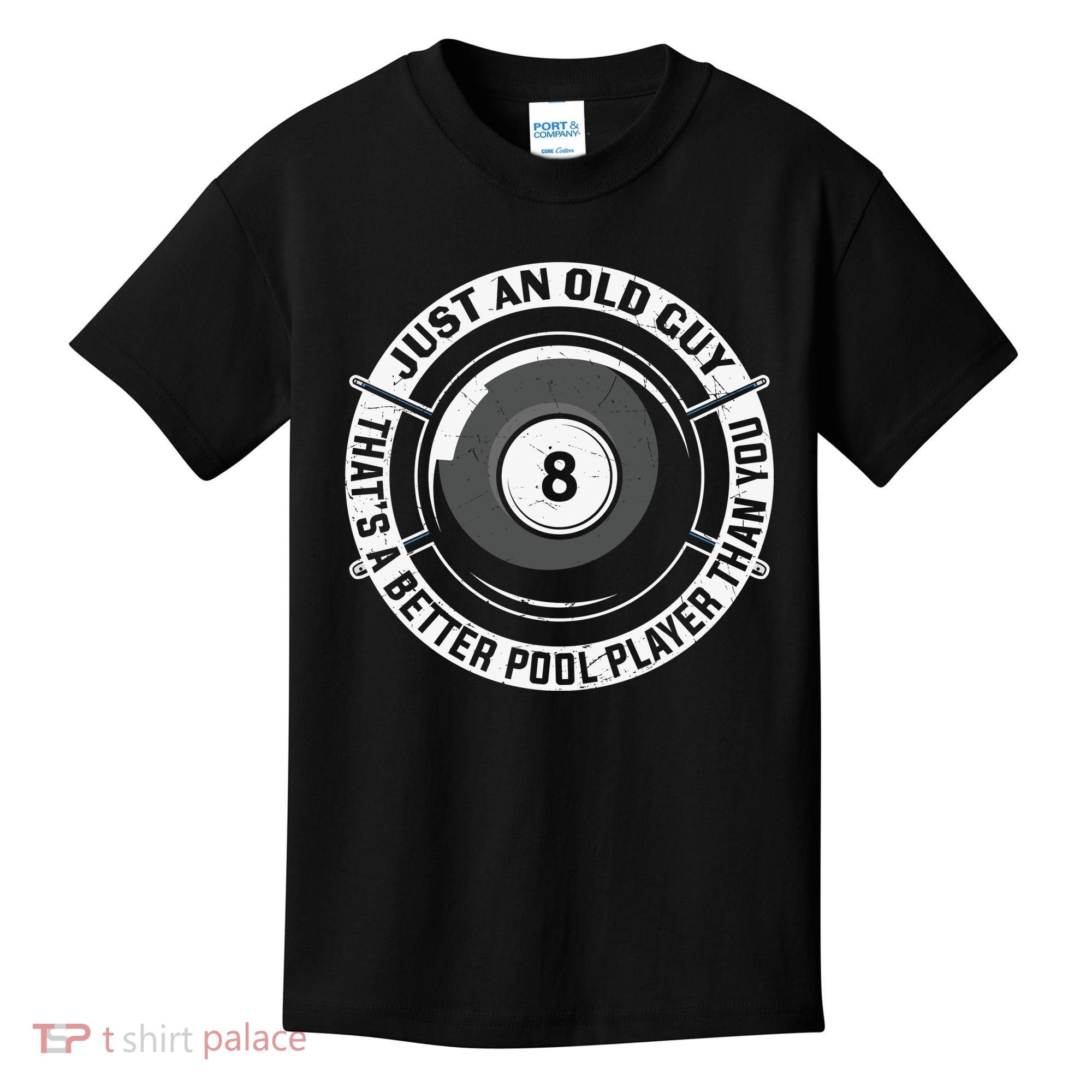 Funny Pool Billiards Gift Kids T-Shirt