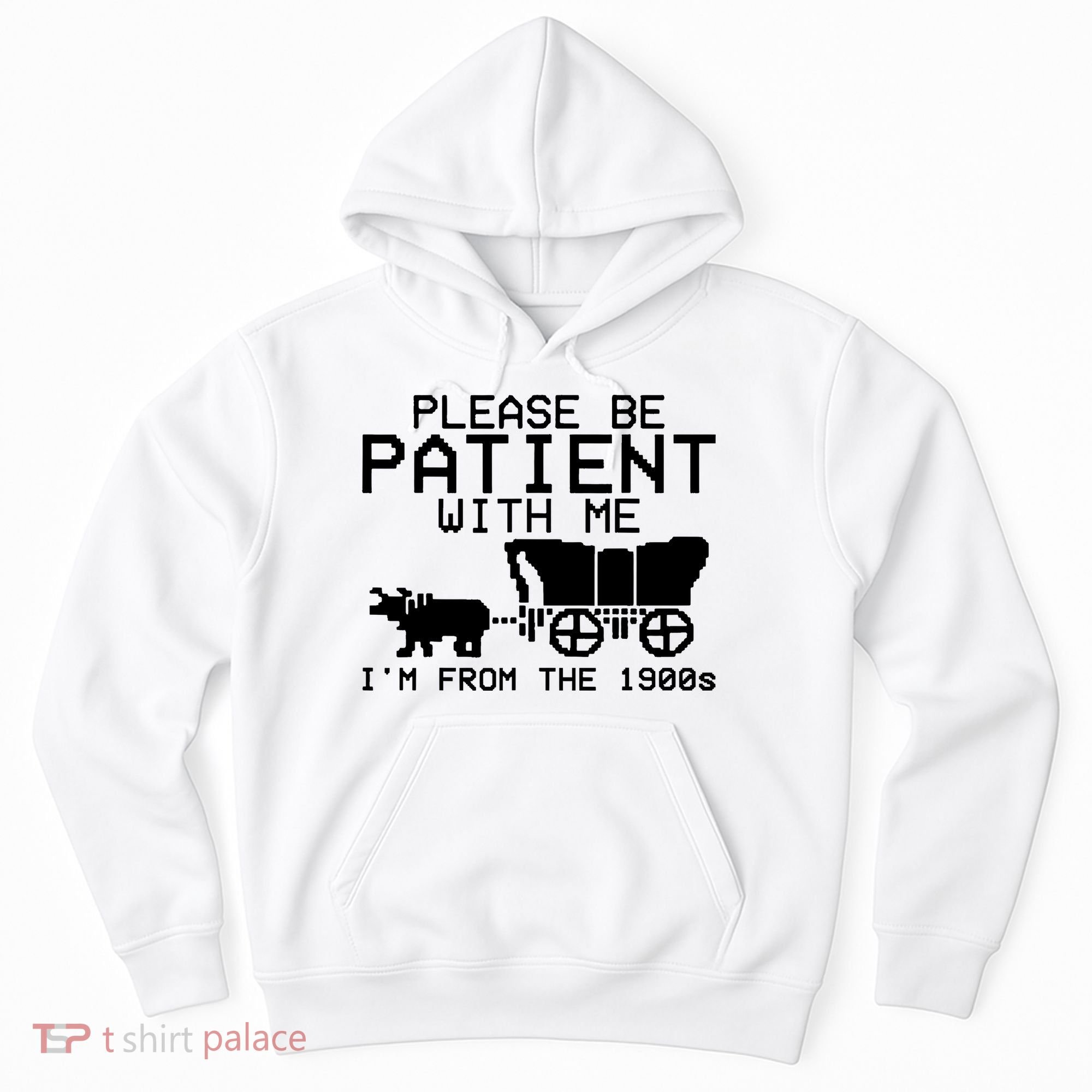 Funny Please Be Patient With Me IM From The 1900s Hoodie