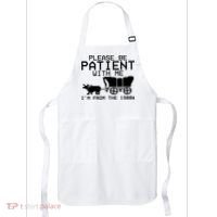 Funny Please Be Patient With Me IM From The 1900s Apron thumb 0