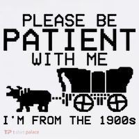 Funny Please Be Patient With Me IM From The 1900s Baby Bodysuit thumb 2