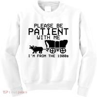 Funny Please Be Patient With Me IM From The 1900s Kids Sweatshirt thumb 0