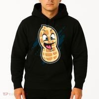 Funny Peanut Butt Gag Peanut Butter Food Hoodie thumb 2