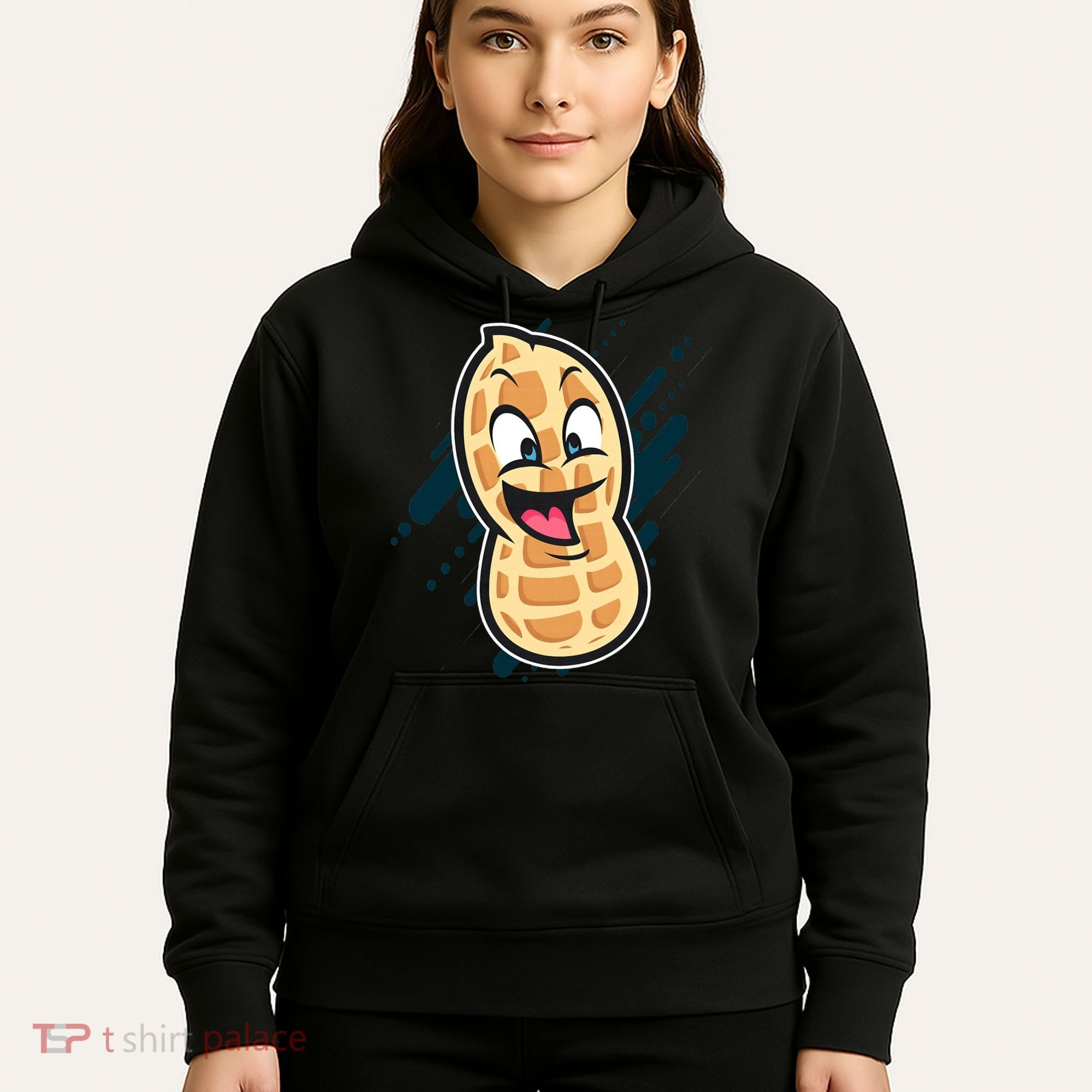 Funny Peanut Butt Gag Peanut Butter Food Hoodie