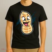 Funny Peanut Butt Gag Peanut Butter Food T-Shirt thumb 3