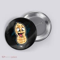 Funny Peanut Butt Gag Peanut Butter Food Button thumb 0