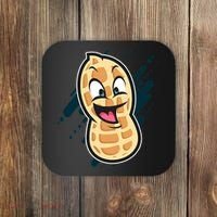 Funny Peanut Butt Gag Peanut Butter Food Coaster thumb 0