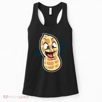 Funny Peanut Butt Gag Peanut Butter Food Women's Tank Top thumb 0
