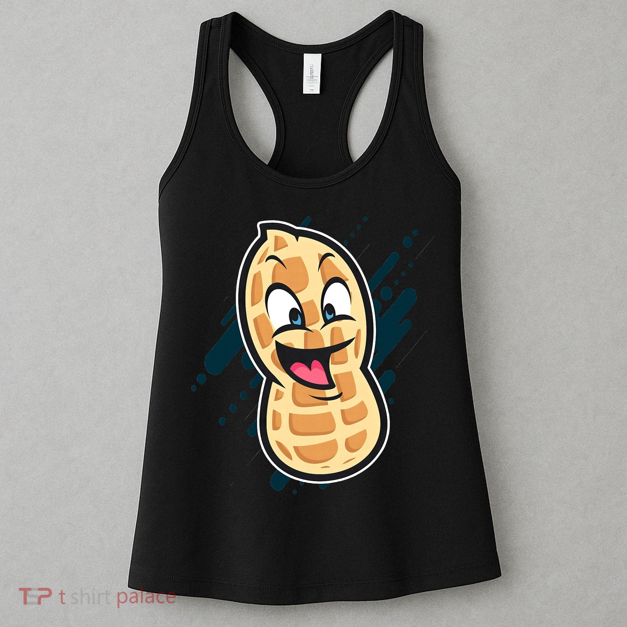 Funny Peanut Butt Gag Peanut Butter Food Women's Tank Top