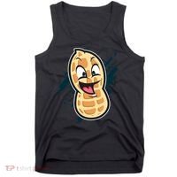 Funny Peanut Butt Gag Peanut Butter Food Tank Top thumb 0