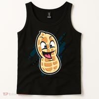 Funny Peanut Butt Gag Peanut Butter Food Tank Top thumb 2