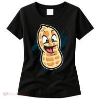 Funny Peanut Butt Gag Peanut Butter Food Women's T-Shirt thumb 0