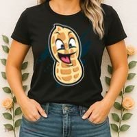 Funny Peanut Butt Gag Peanut Butter Food Women's T-Shirt thumb 2