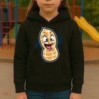 Funny Peanut Butt Gag Peanut Butter Food Kids Hoodie thumb 3