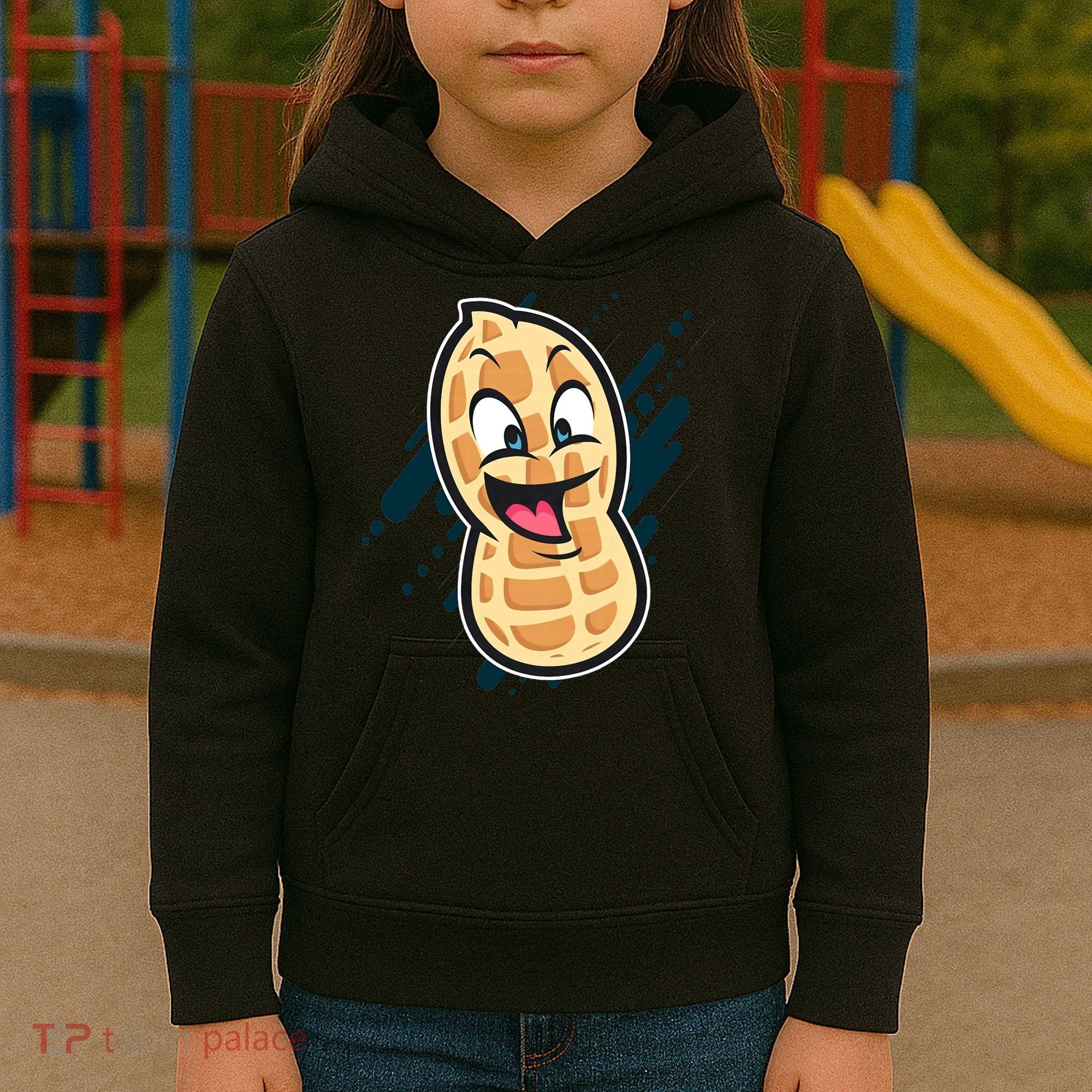 Funny Peanut Butt Gag Peanut Butter Food Kids Hoodie
