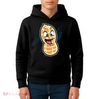 Funny Peanut Butt Gag Peanut Butter Food Kids Hoodie thumb 4