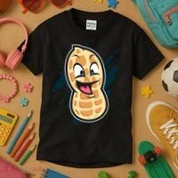 Funny Peanut Butt Gag Peanut Butter Food Kids T-Shirt thumb 3