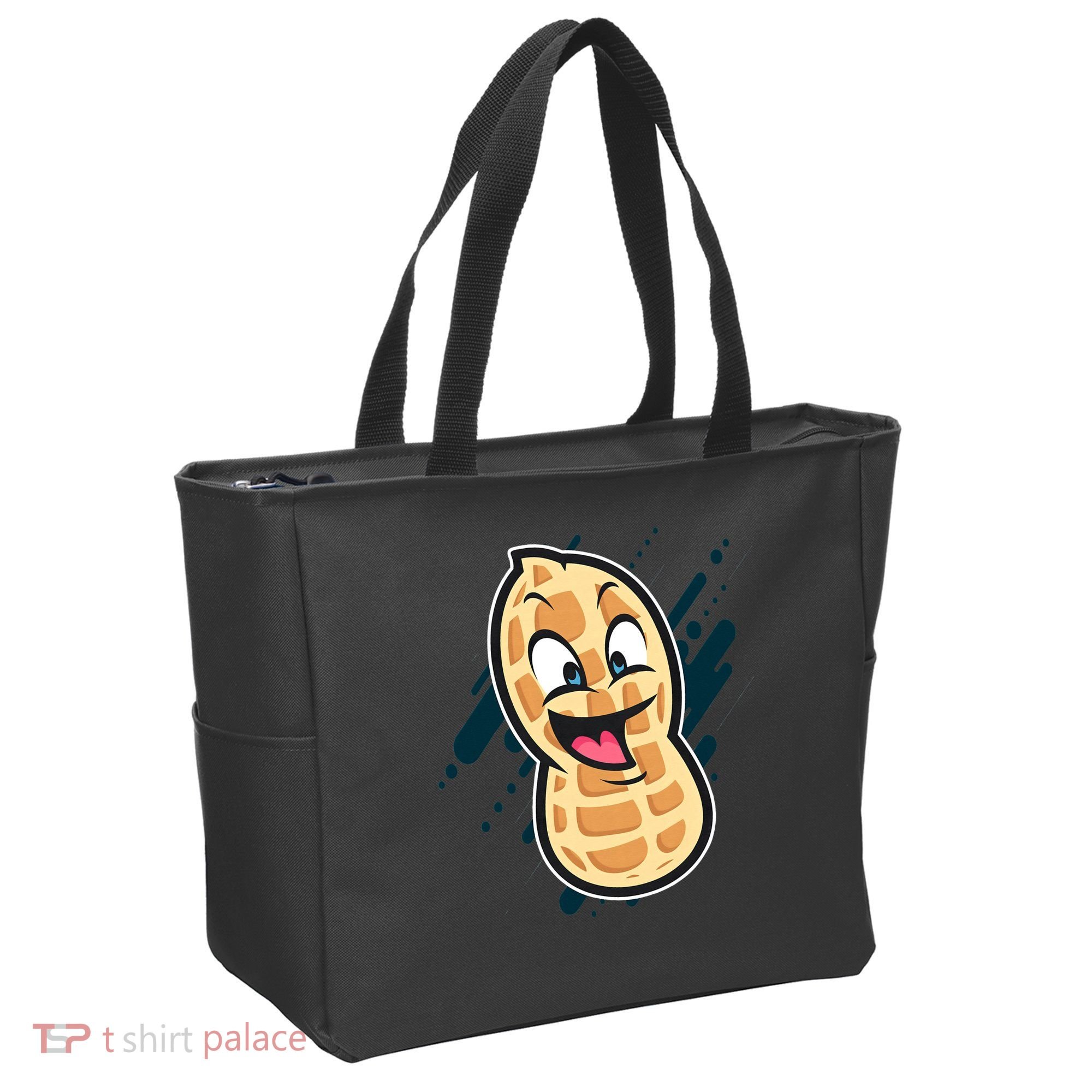 Funny Peanut Butt Gag Peanut Butter Food Tote Bag