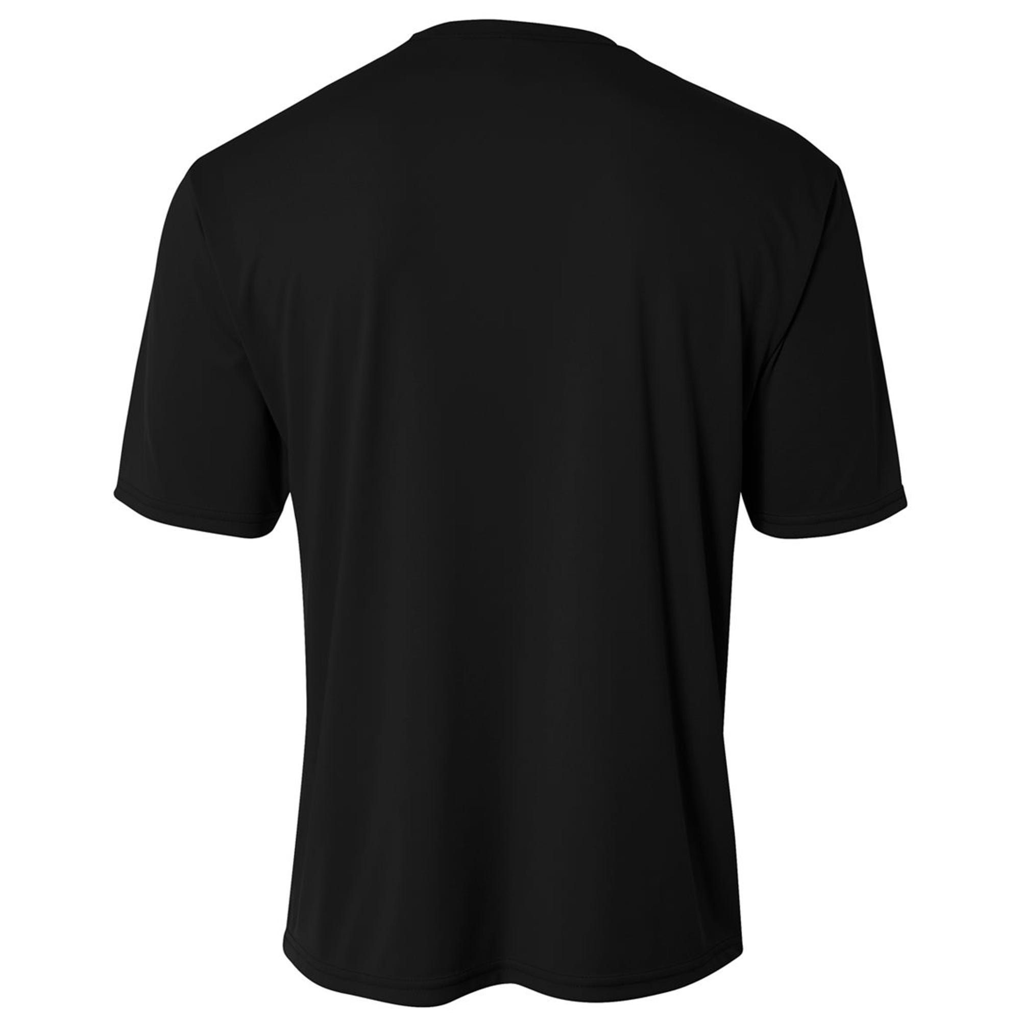 Funny Powered By Bacon Bacon Lovers Cooling Performance Crew T-Shirt