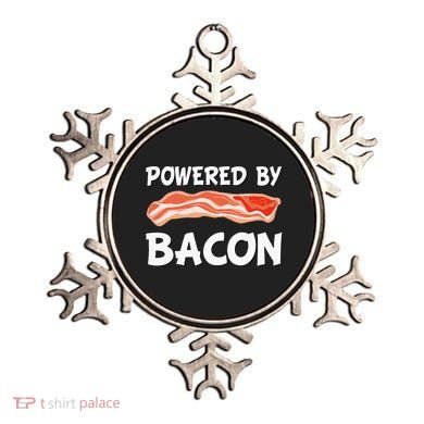 Funny Powered By Bacon Bacon Lovers Ornament