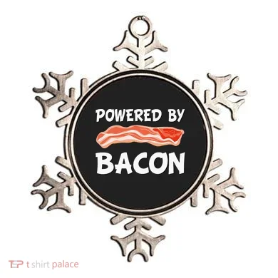 Funny Powered By Bacon Bacon Lovers Ornament
