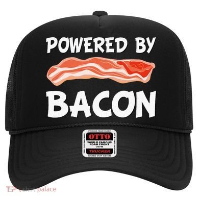 Funny Powered By Bacon Bacon Lovers Hat