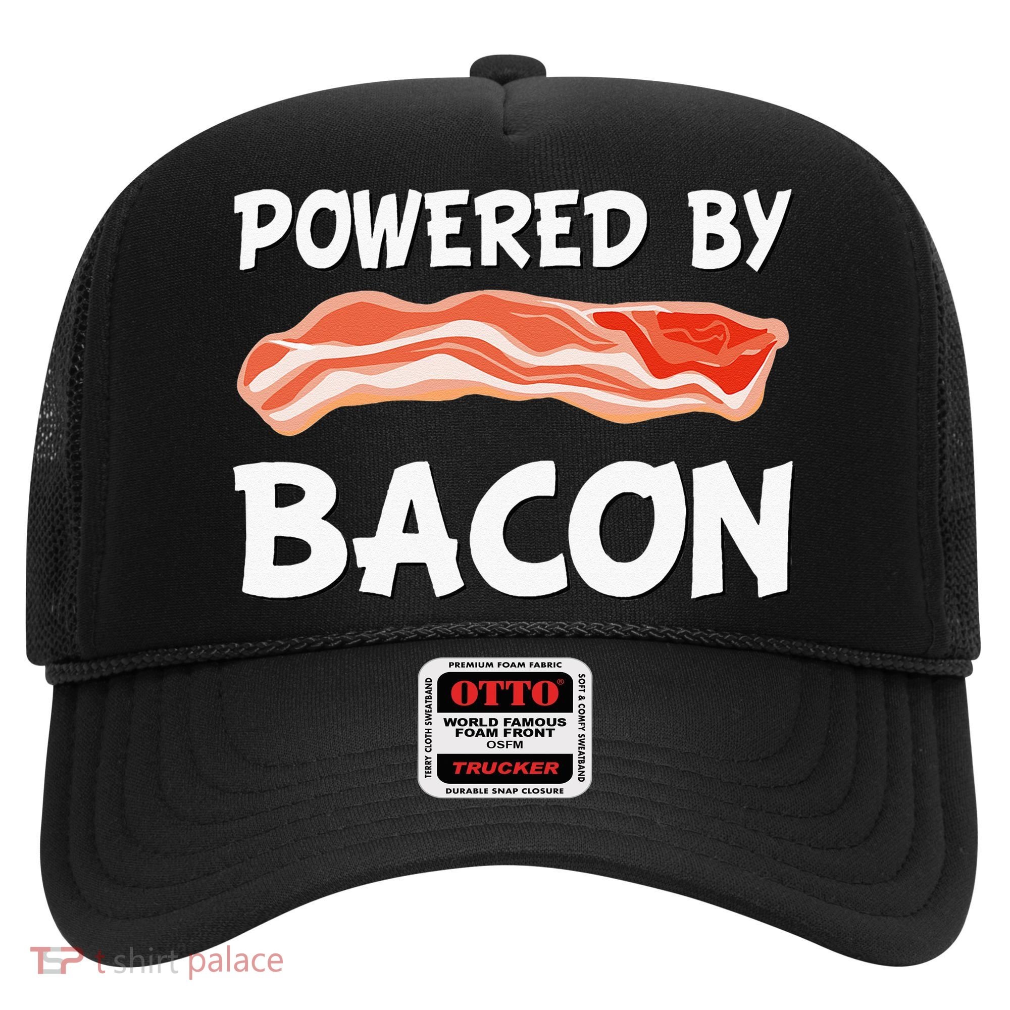 Funny Powered By Bacon Bacon Lovers Hat