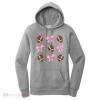 Football Pink Bow Festive Sport Lover Women's Hoodie thumb 0