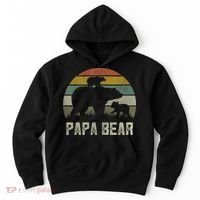  Funny Papa Bear Shirts, Cub 2 kid Fathers Day Grandpa Hoodie thumb 0
