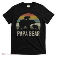  Funny Papa Bear Shirts, Cub 2 kid Fathers Day Grandpa T-Shirt thumb 0