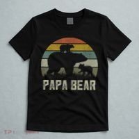  Funny Papa Bear Shirts, Cub 2 kid Fathers Day Grandpa T-Shirt thumb 5
