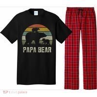  Funny Papa Bear Shirts, Cub 2 kid Fathers Day Grandpa Pajama Set thumb 0