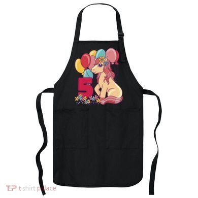 Fifth Pony Birthday Apron