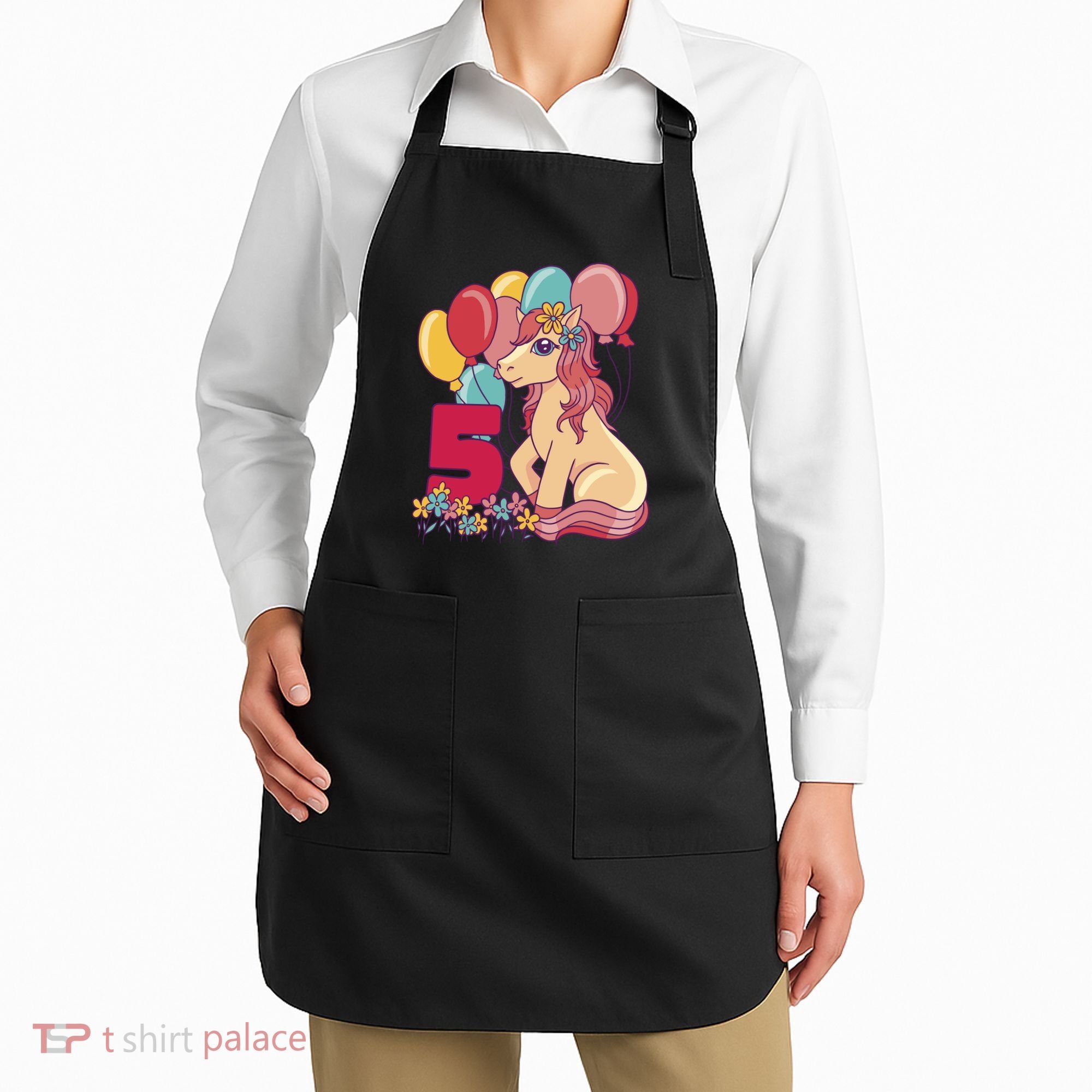Fifth Pony Birthday Apron