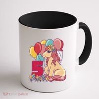 Fifth Pony Birthday Coffee Mug thumb 1