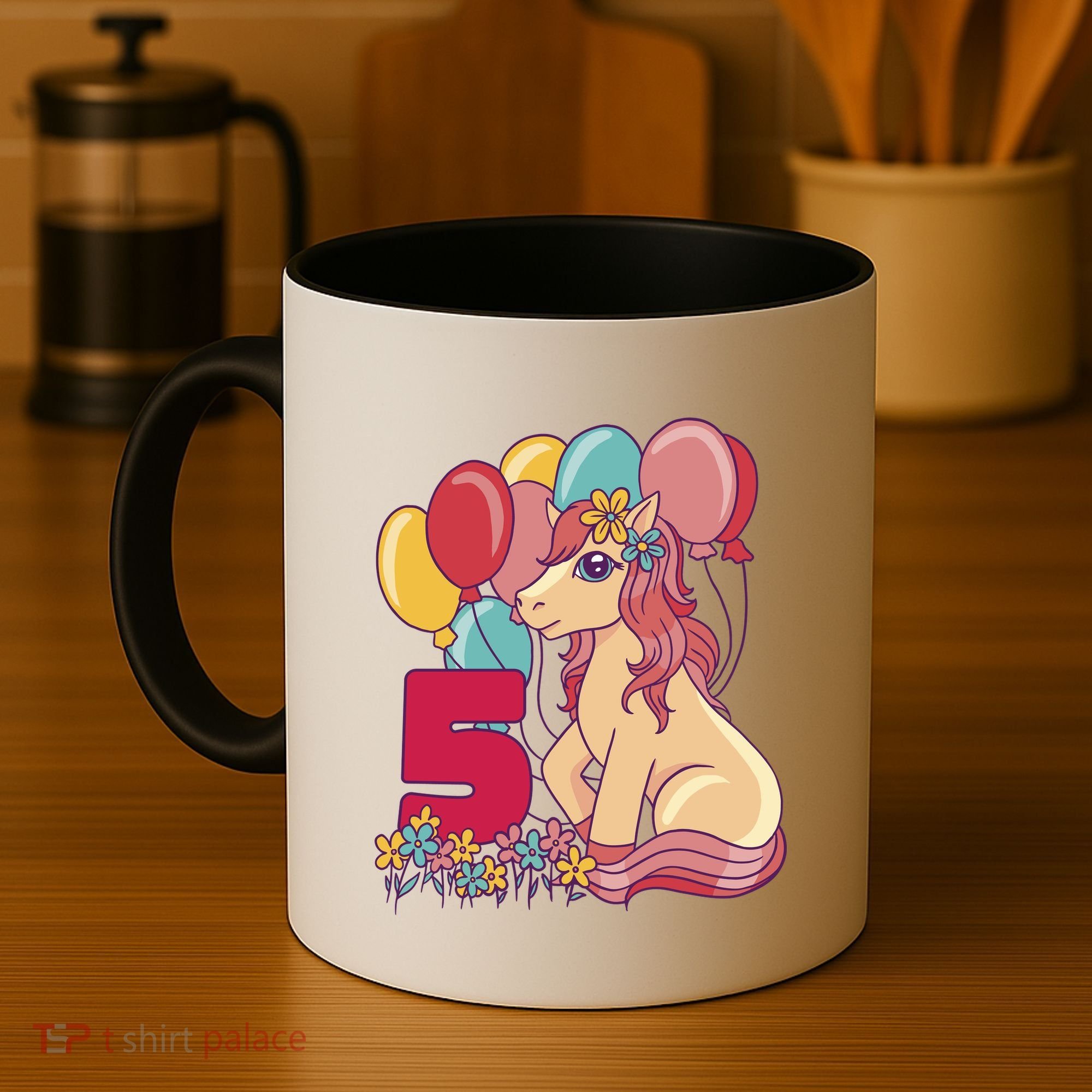 Fifth Pony Birthday Coffee Mug