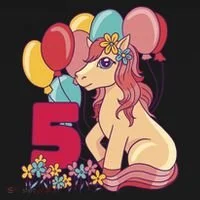 Fifth Pony Birthday Women's Hoodie thumb 2