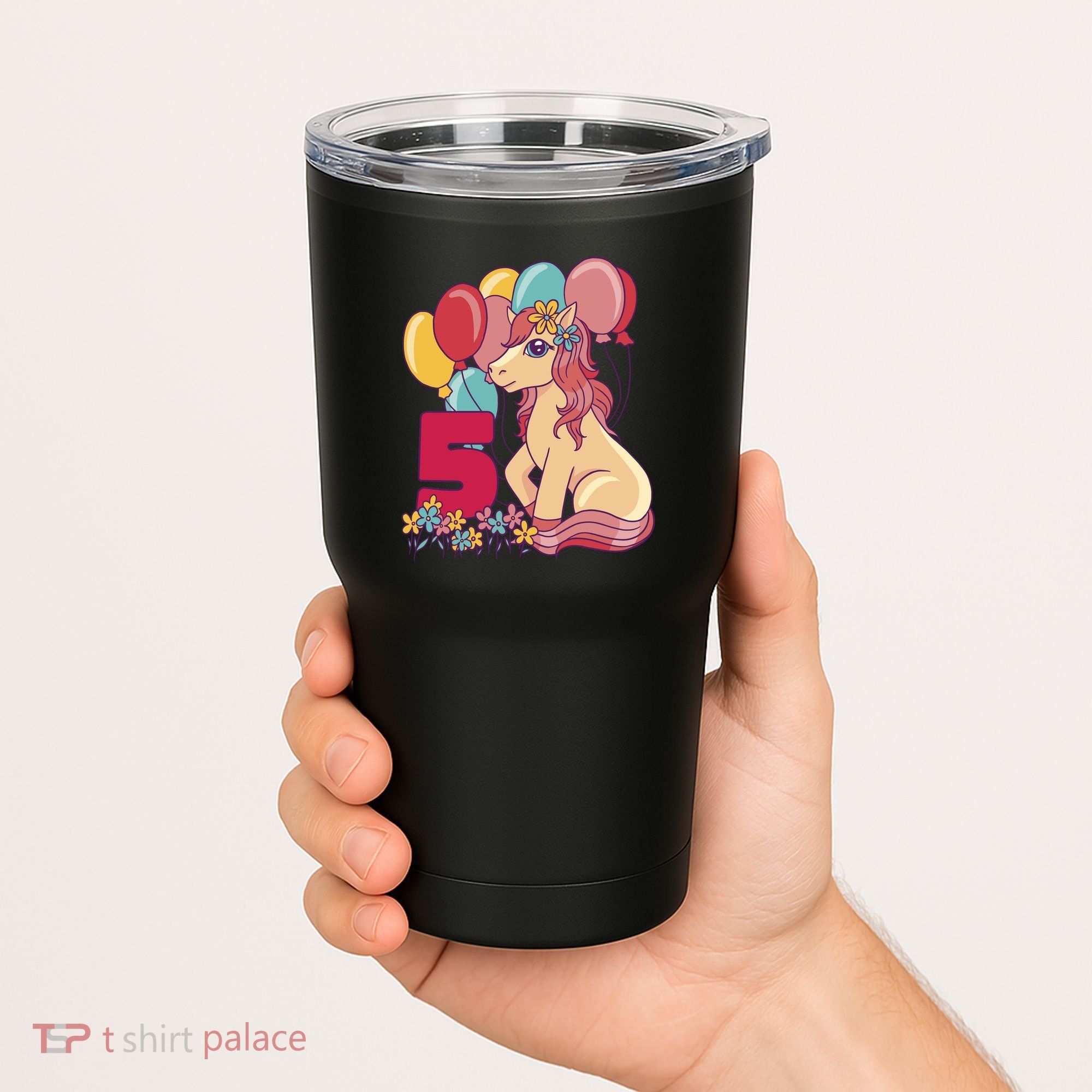 Fifth Pony Birthday Tumbler