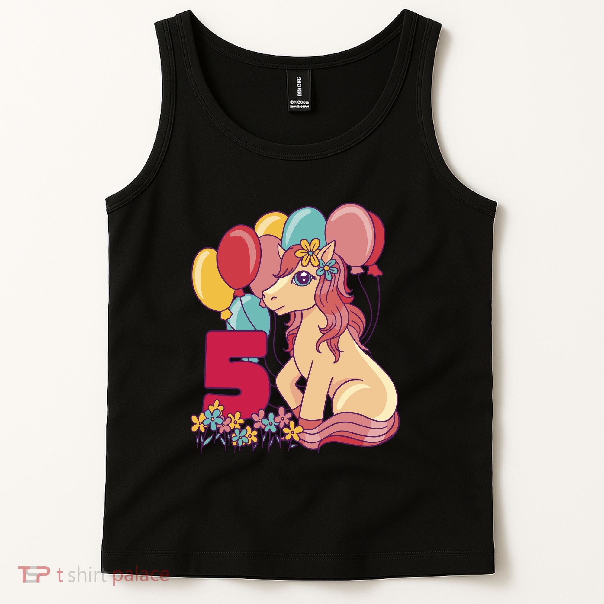 Fifth Pony Birthday Tank Top
