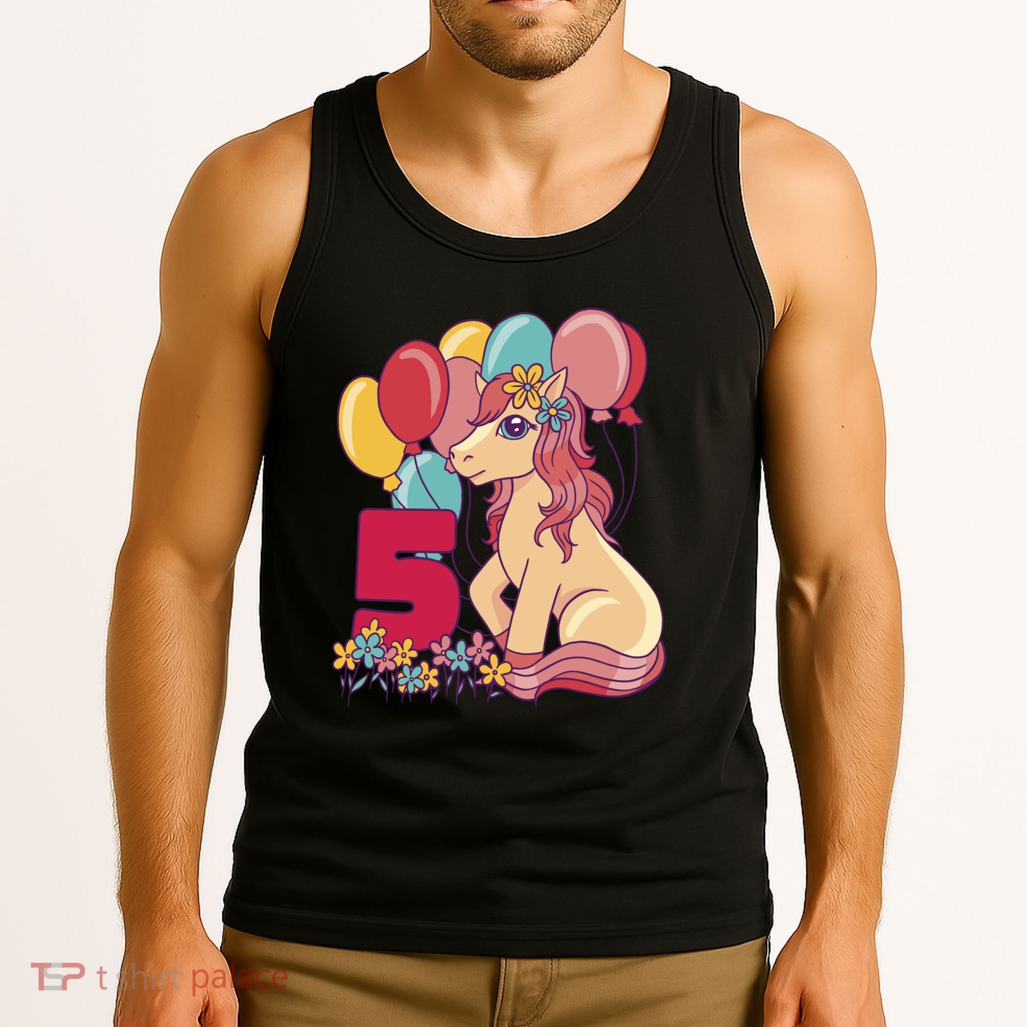 Fifth Pony Birthday Tank Top