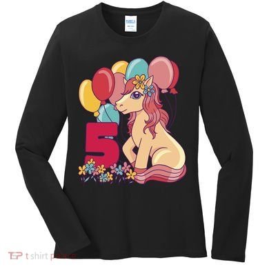 Fifth Pony Birthday Women's Long Sleeve Shirt