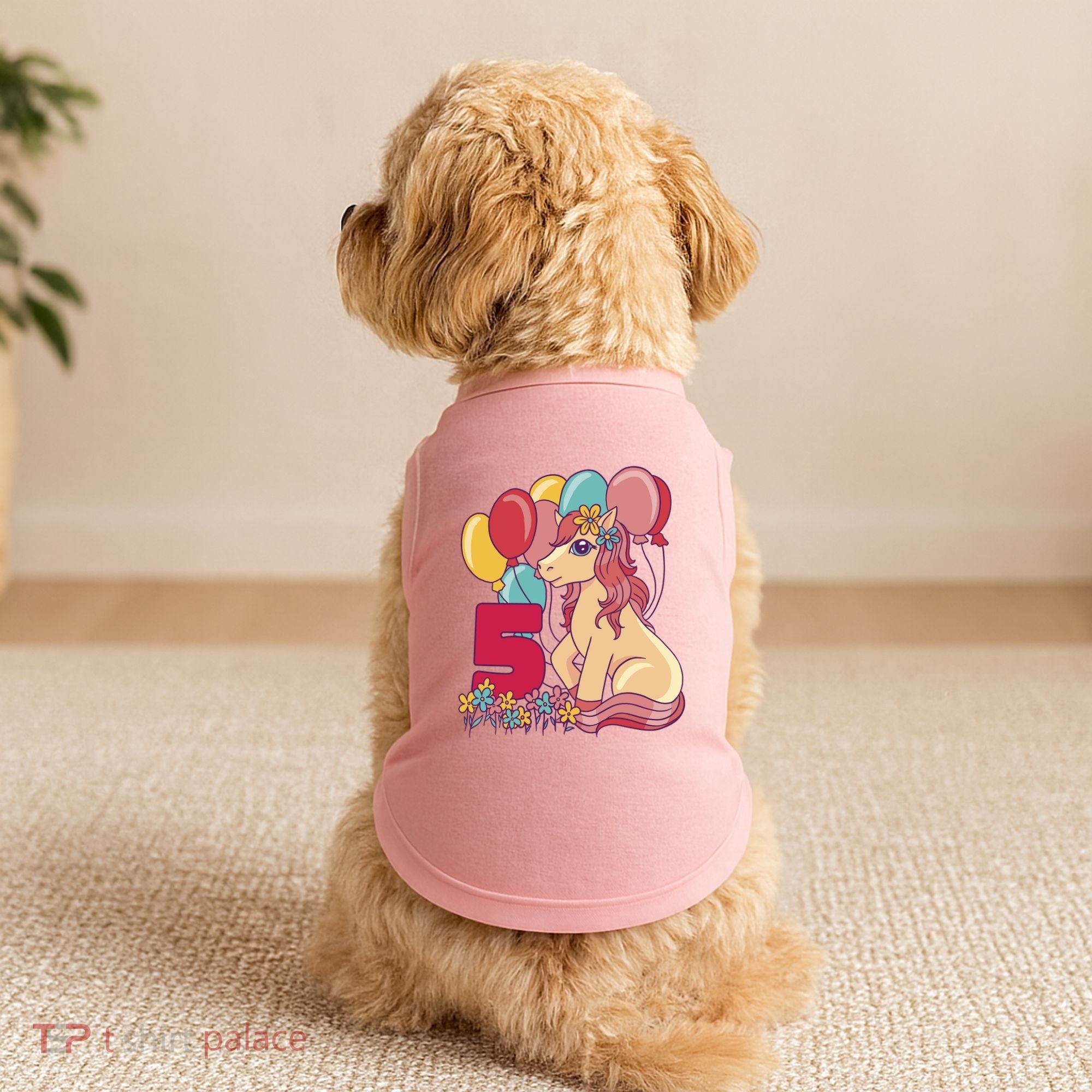 Fifth Pony Birthday Doggie Tank