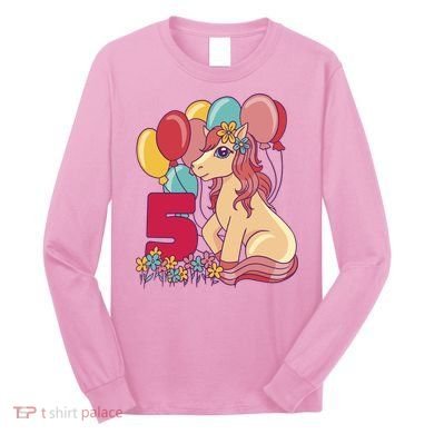 Fifth Pony Birthday Long Sleeve Shirt